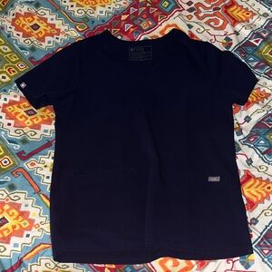 Figs M Navy Scrubs Top